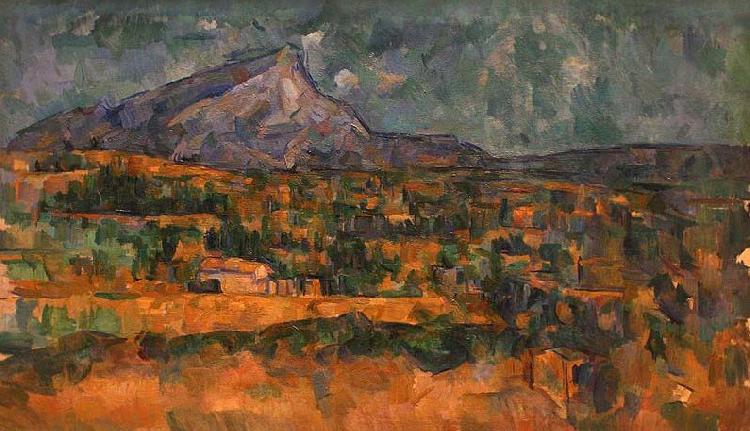 Paul Cezanne Mont Sainte-Victoire France oil painting art